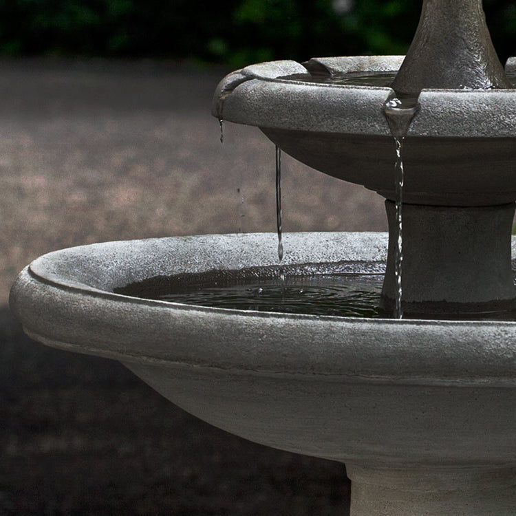 Campania International Westover two tier Garden Fountain