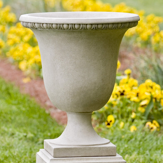 Campania Williamsburg Egg & Dart Urn Garden Planter