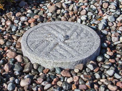 Blue Thumb Granite Millstone "Angled" Fountain - Complete Kit