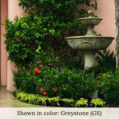 Campania International Acanthus Two Tiered Fountain