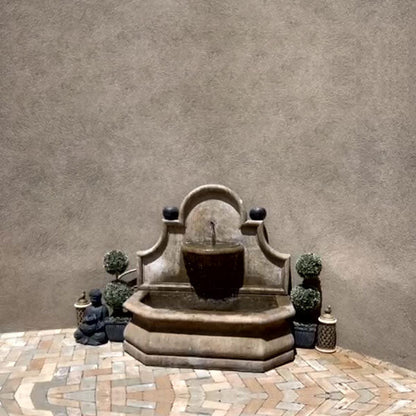 Campania International Andalusia Outdoor Wall Water Fountain