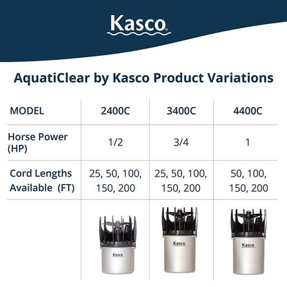 Kasco 4400 AquatiClear Water Circulator