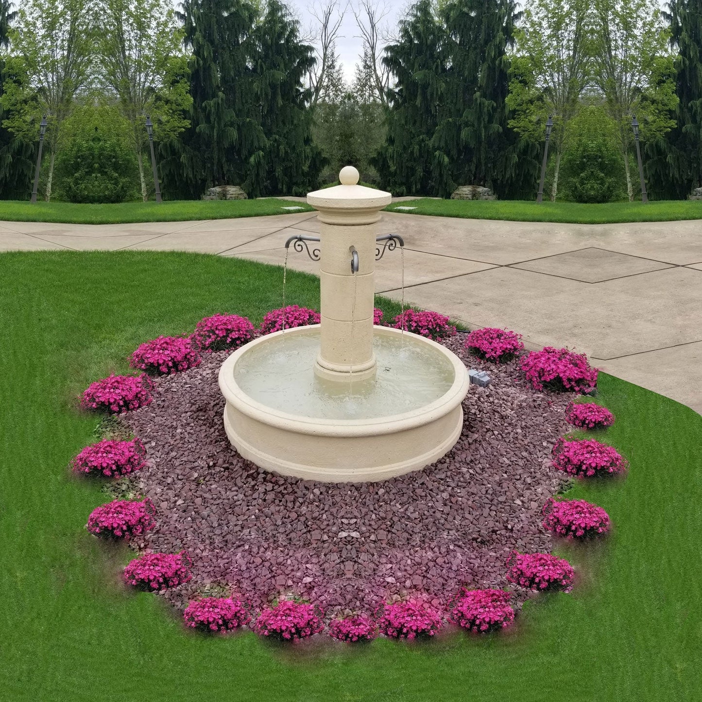 Campania International Avignon Fountain (6 pc)