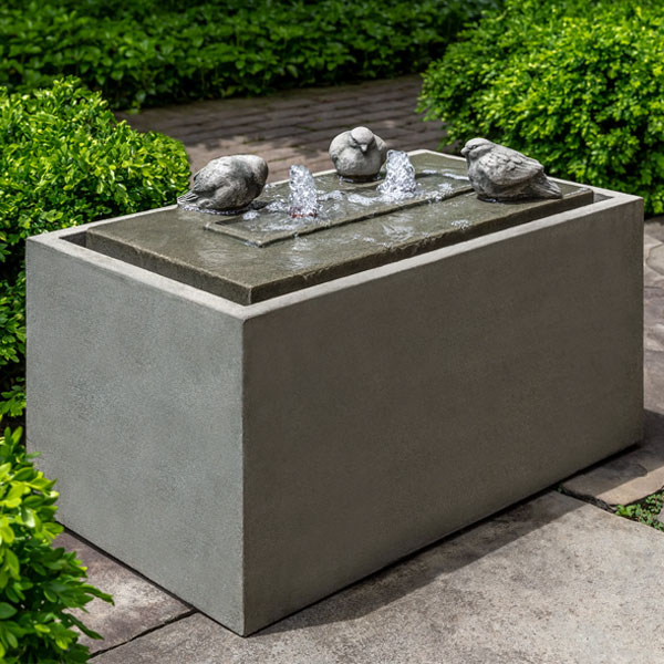 Campania International Avondale Birds Garden Fountain