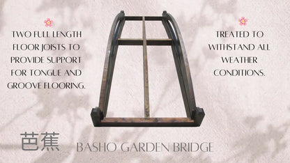 Basho Garden Bridge 8 ft.