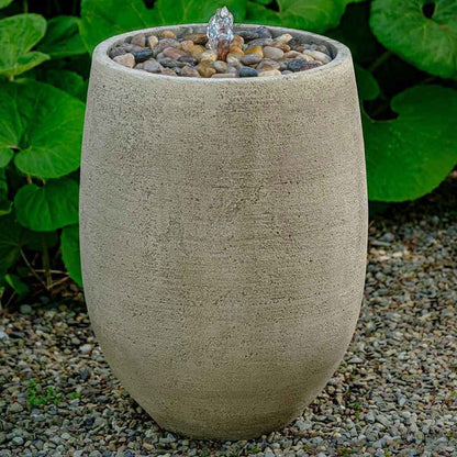 Campania International Bebel Pebble Fountain, Tall
