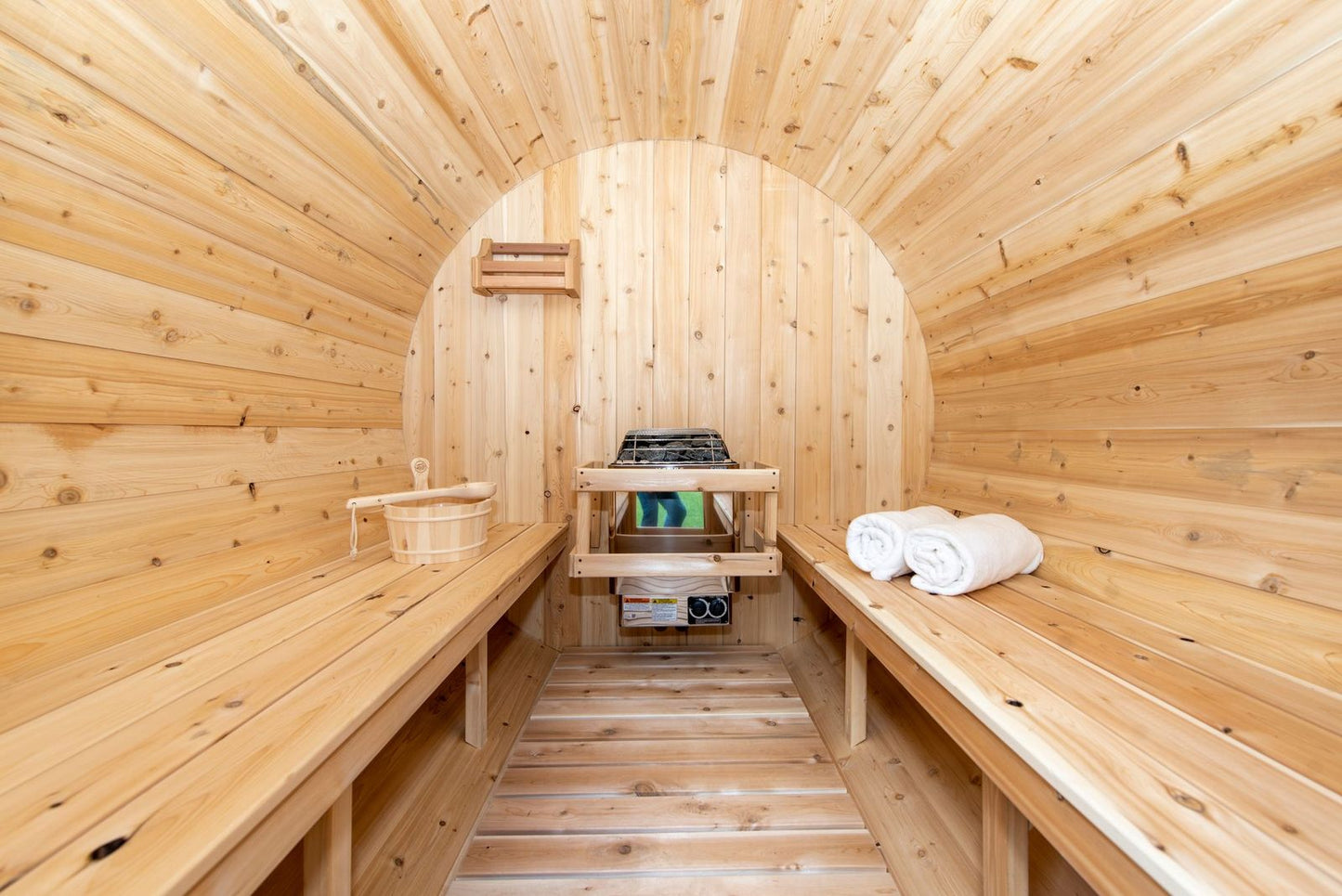 4 Person Barrel Sauna - Harmony