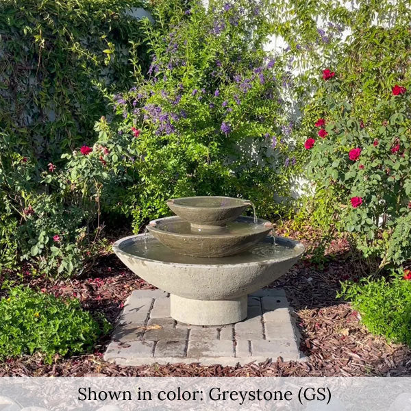 Campania International Carrera Oval Fountain