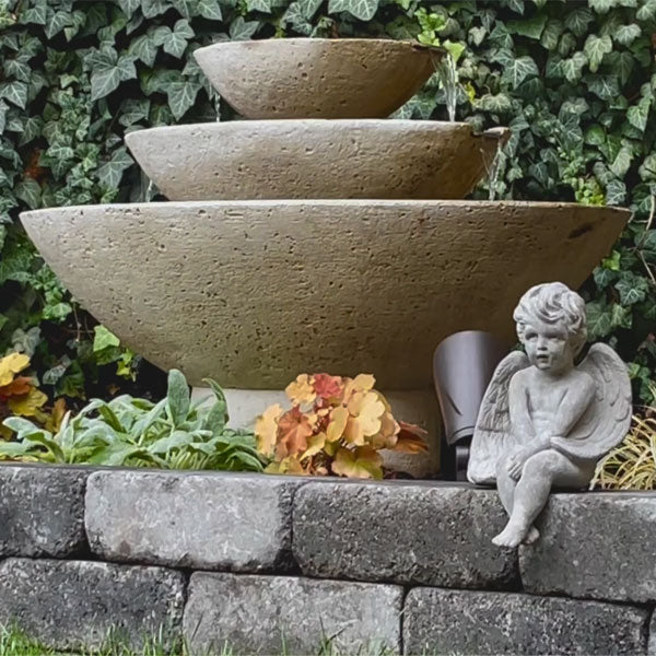 Campania International Carrera Oval Fountain