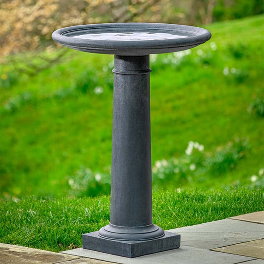 Campania International Classic Column Birdbath