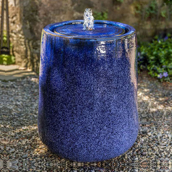 Campania International Daralis Fountain, Large - Riviera Blue - S/1