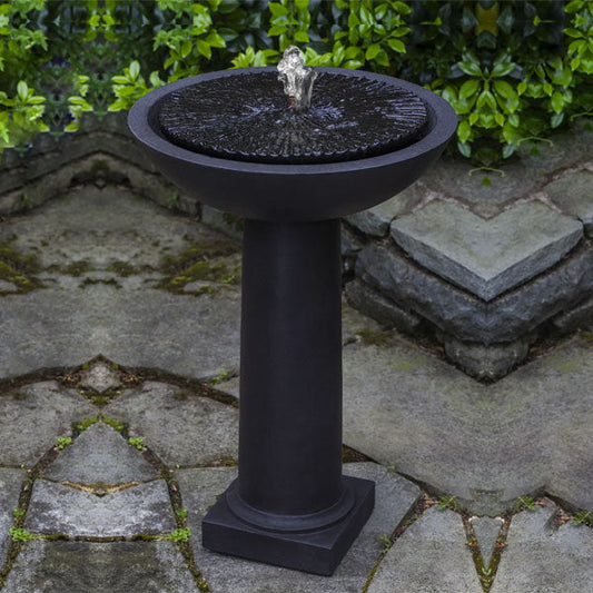 Campania International Equinox Birdbath Fountain