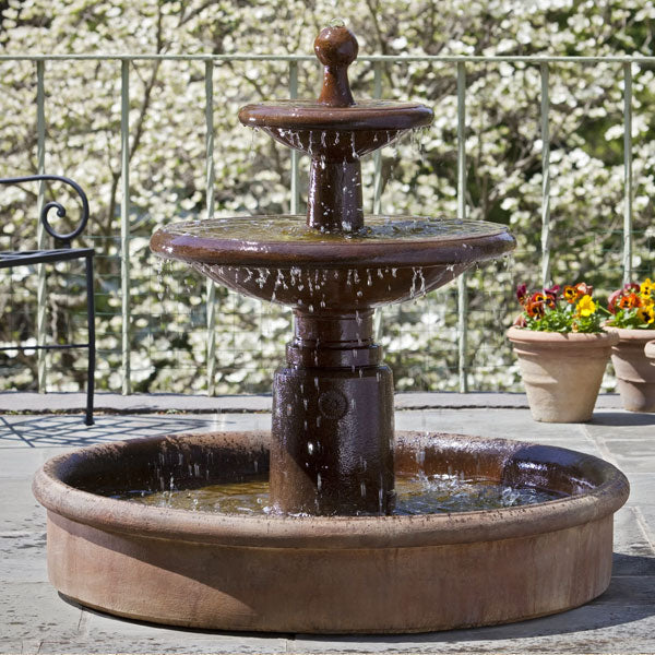 Campania International Esplanade Two Tier Fountain