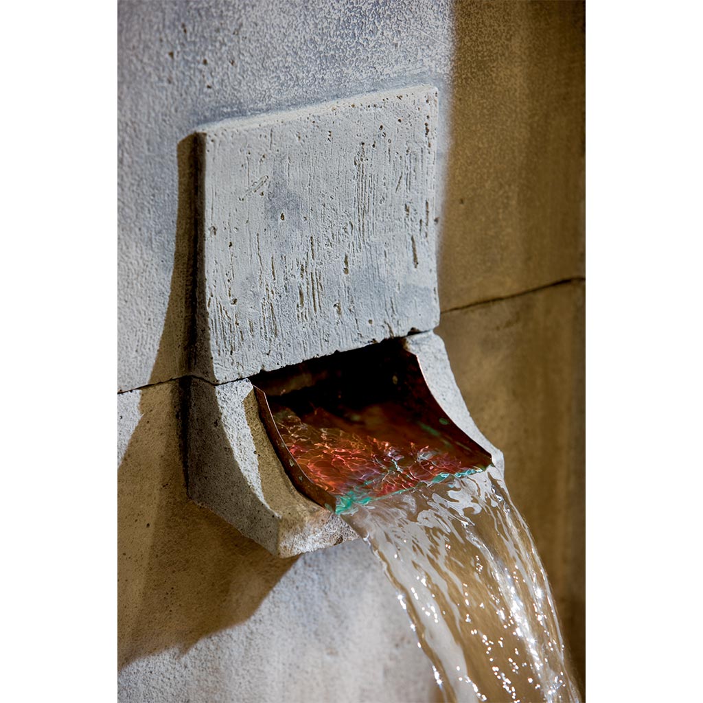 Campania International Moderne Wall Outdoor Fountain