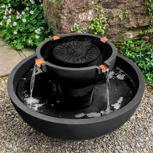 Campania 29 Inch Del Rey Modern Outdoor Fountain