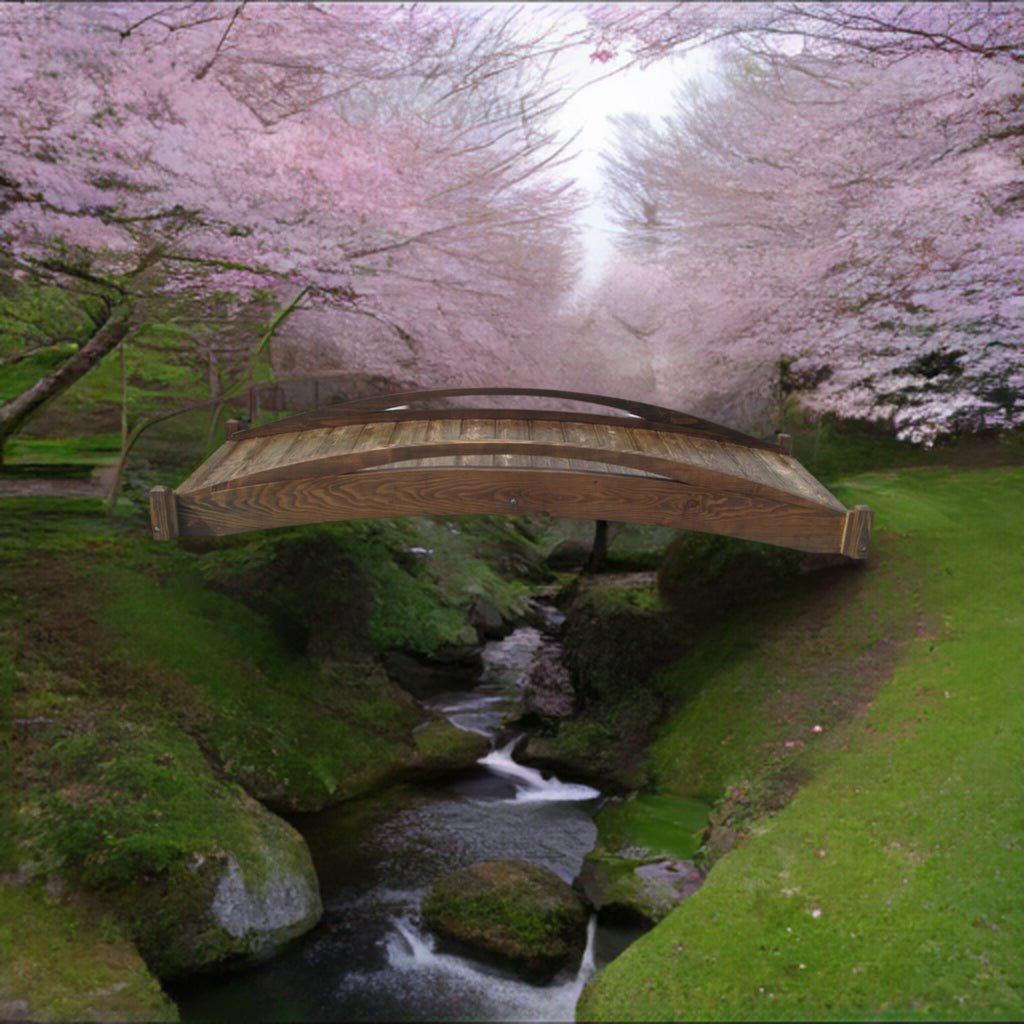 Basho Garden Bridge 8 ft.