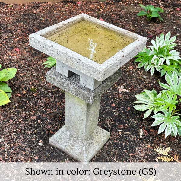 Campania International Kosei Birdbath #B-132