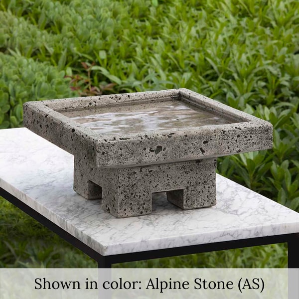 Campania International Kosei Birdbath #B-132