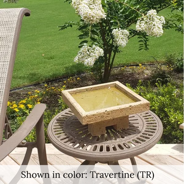 Campania International Kosei Birdbath #B-132