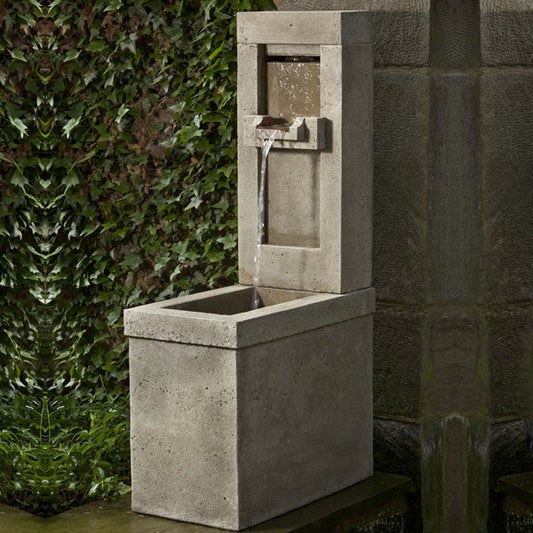 Campania International Lucas Outdoor Wall Fountain