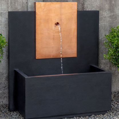 Campania International MC-3 Outdoor Wall Fountain - Copper