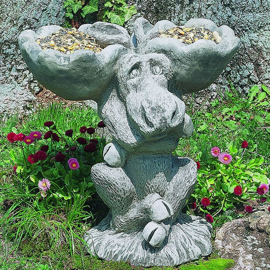 Campania International Moose Birdbath Feeder #B-047