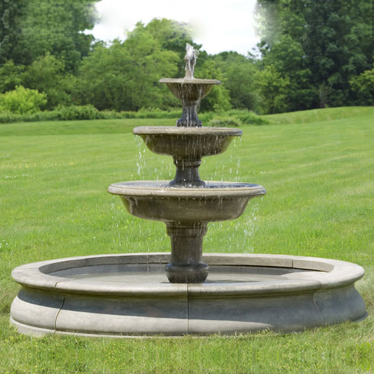 Campania International Newport Outdoor Water Fountain