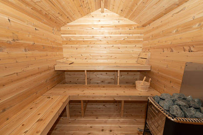6 Person Cabin Sauna with Changeroom - Georgian