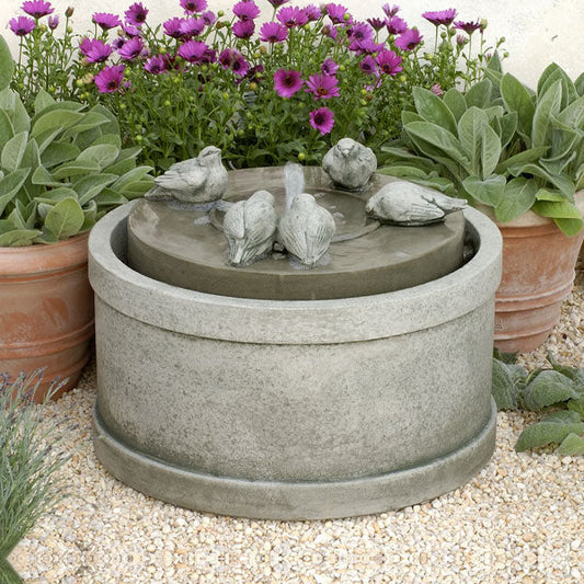Campania International Passaros Outdoor Water Fountain