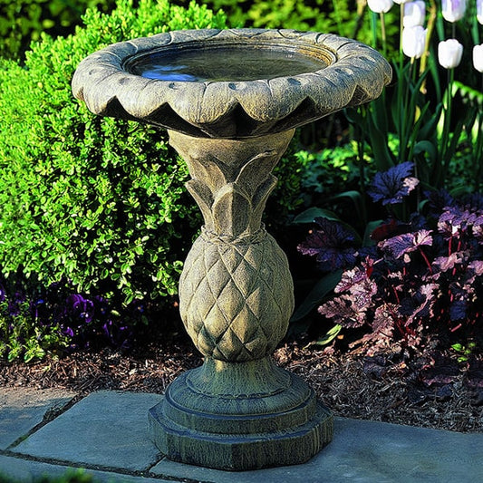 Campania International Pineapple Birdbath