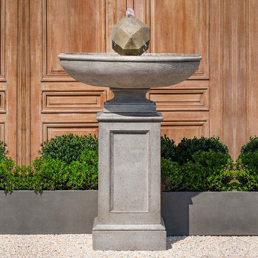 Campania International Polyhedron Outdoor Water Fountain