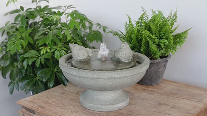 Campania International Beveled Songbird Fountain