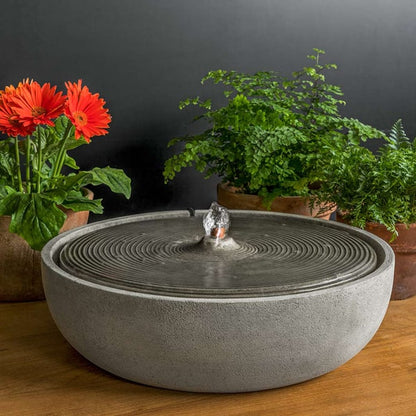 Campania International Ripple Outdoor Water Fountain, Large