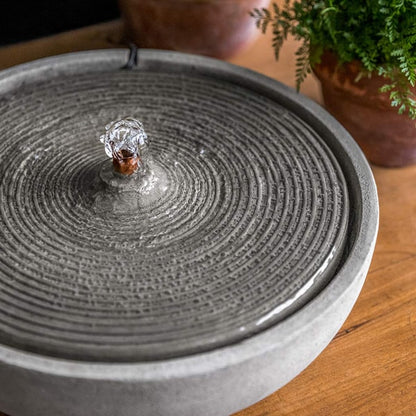 Campania International Ripple Table Top Water Fountain