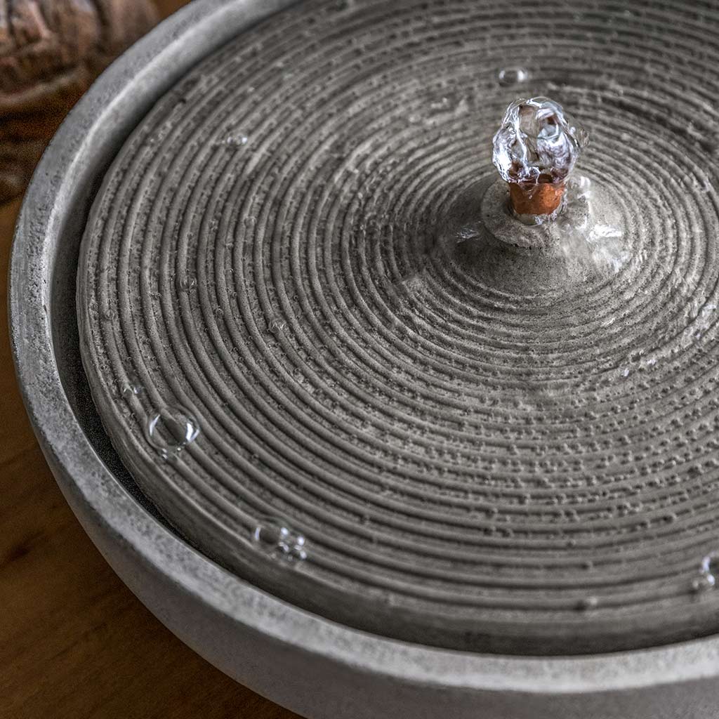 Campania International Ripple Table Top Water Fountain