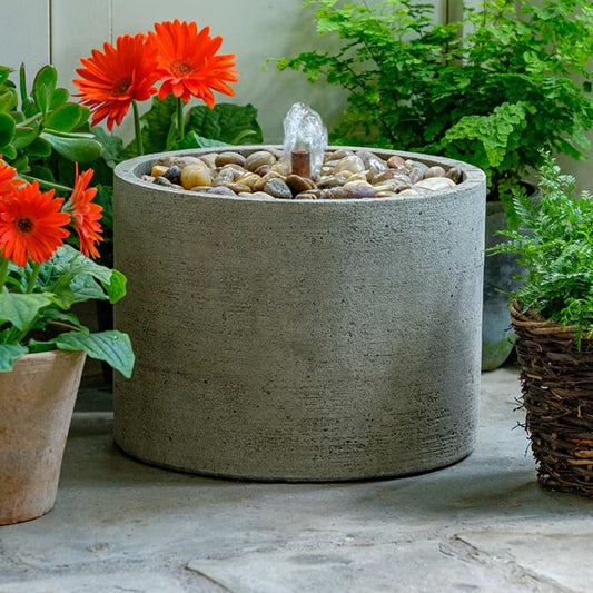 Campania International Salinas Pebble Fountain, Low