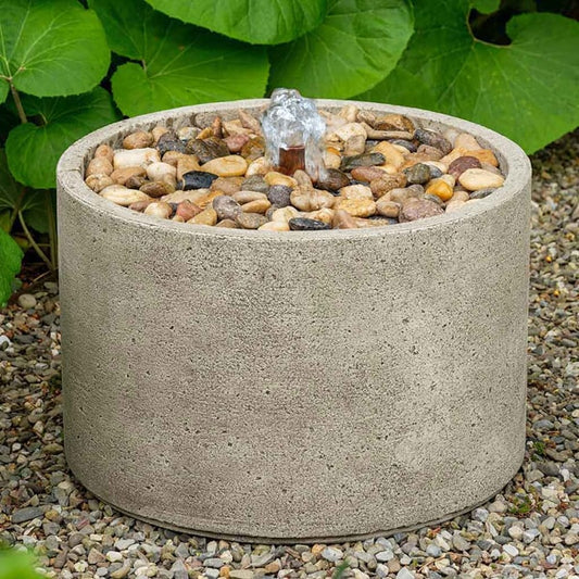 Campania International Salinas Pebble Garden Water Fountain