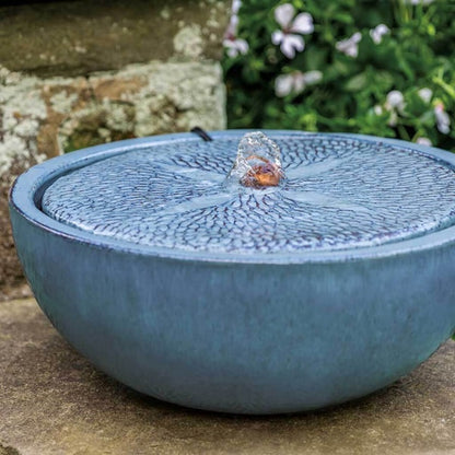 Campania International Sand Dollar Glazed Fountain