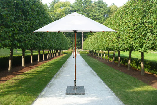 Bambrella Sirocco 6.5 Square Pulley Lift Outdoor Umbrella