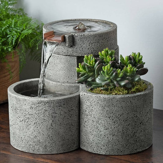 Campania International Venn Tiered Table Top Fountain