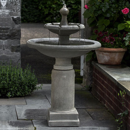Campania International Westover two tier Garden Fountain