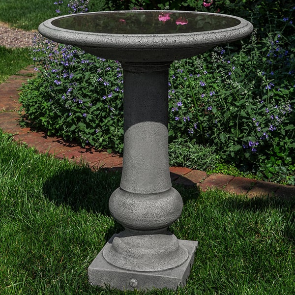 Campania International Williamsburg Boxwood Garden Birdbath #B-176