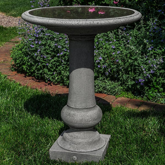 Campania International Williamsburg Boxwood Garden Birdbath #B-176