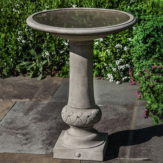 Campania International Williamsburg Knot Garden Birdbath  #B-156