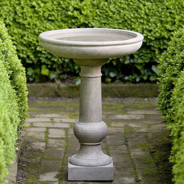 Campania International Williamsburg Tea Table Birdbath #B-120