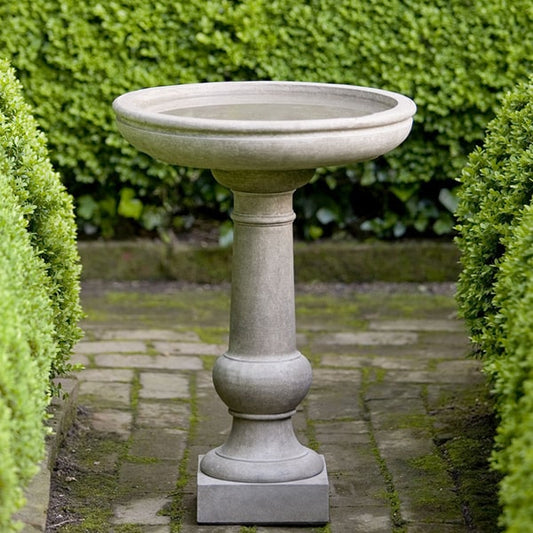 Campania International Williamsburg Tea Table Birdbath #B-120