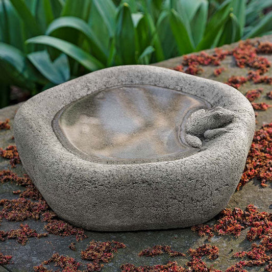 Campania International Woodland Birdbath #B201