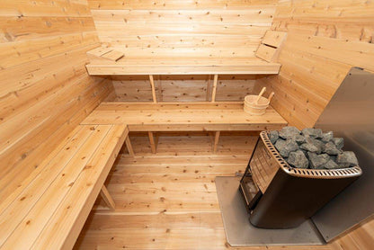6 Person Cabin Sauna with Changeroom - Georgian